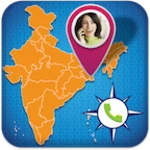 india call map android application logo